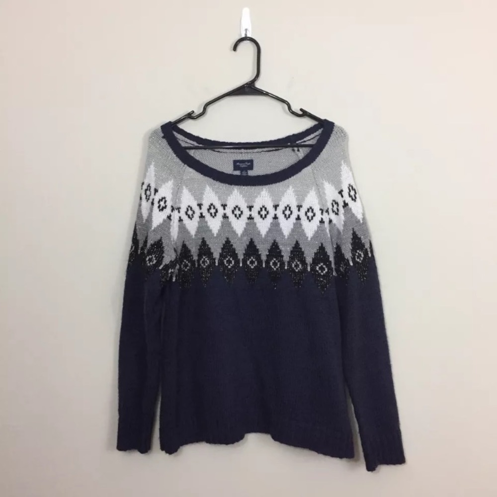 American Eagle Outfitters AEO Nordic Wool Sweater